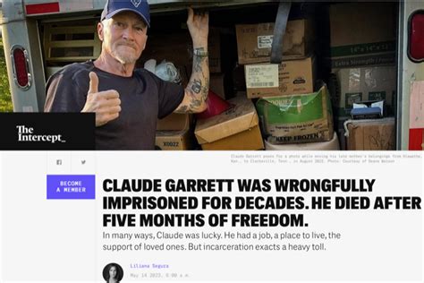 Claude Garrett Was Wrongfully Imprisoned for Decades. He Died After Five Months of Freedom.